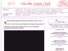 Tablet Screenshot of chiamcircle.org